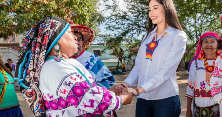 Geraldine Ponce anuncia arranque de obra de la Ciudad de las Artes Indígenas.