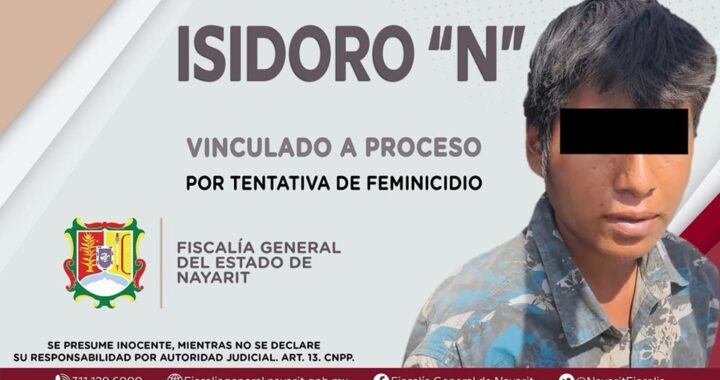 VINCULADO A PROCESO POR TENTATIVA DE FEMINICIDIO.