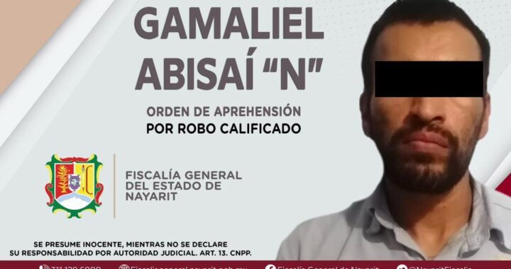 APREHENDIDO PRESUNTO RESPONSABLE DE ROBO CALIFICADO.