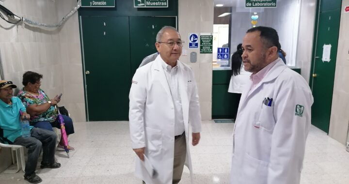 Permanente mejora de procesos de atención médica en Hospital del IMSS Nayarit en Santiago Ixcuintla.