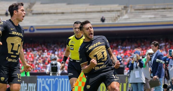 Segundo triunfo de Mohamed y Pumas piensa en el repechaje, al derrotar al toluca tres a uno en casa.