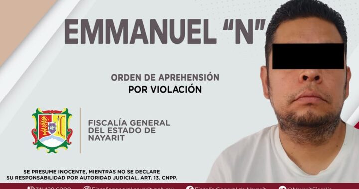 CAPTURADO PRESUNTO RESPONSABLE DE VIOLACIÓN.