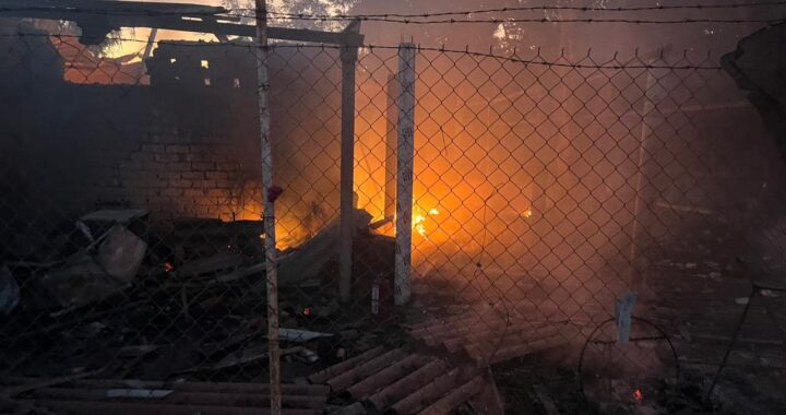 Atiende SSPC reporte de explosión en el municipio de Santiago Ixcuintla.