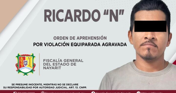 CAPTURADO PRESUNTO RESPONSABLE DE VIOLACIÓN EQUIPARADA AGRAVADA.