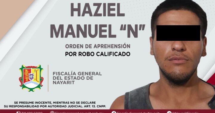 APREHENDIDO PROBABLE RESPONSABLE DE ROBO CALIFICADO.