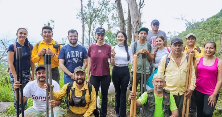 GRACIAS POR SER PARTE DE LA REFORESTACIÓN 2023 DEL PULMÓN DE LA CIUDAD; GPM.