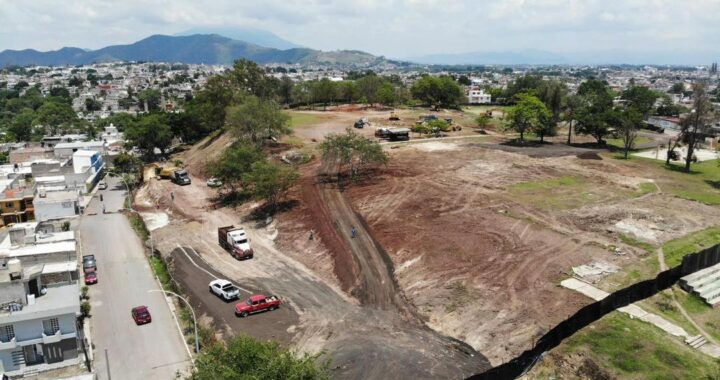 Avanza construcción del Estadio de Béisbol en Tepic.