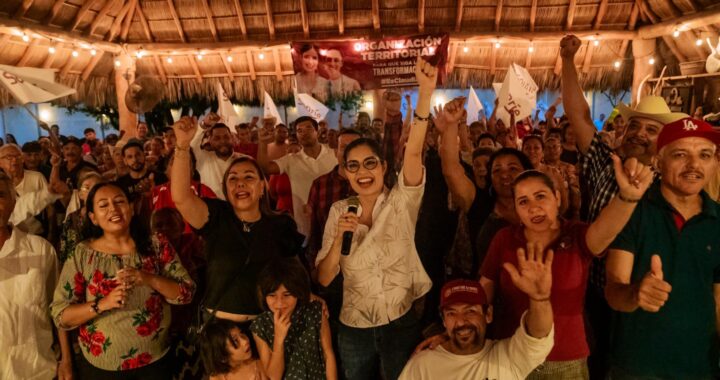 Con Claudia Sheinbaum continuará la transformación de México, afirma Geraldine Ponce.