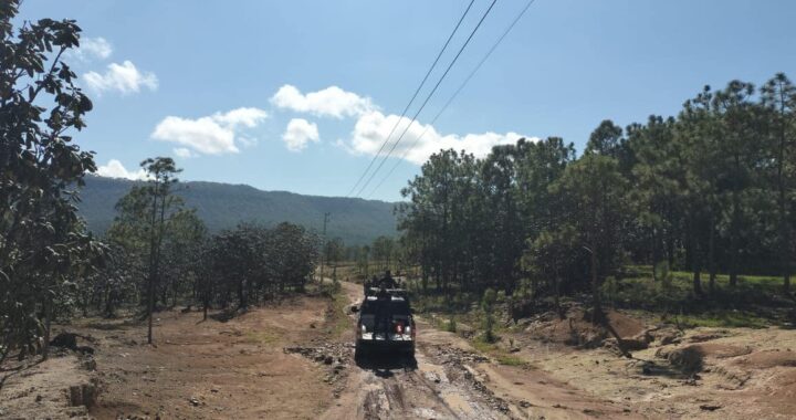 Brinda Gobierno de Nayarit operativo “Camino Seguro” implementado en la zona serrana Del Nayar.