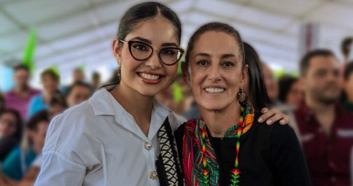 Geraldine, la única funcionaria en Nayarit que pidió licencia para sumarse a Claudia Sheinbaum.