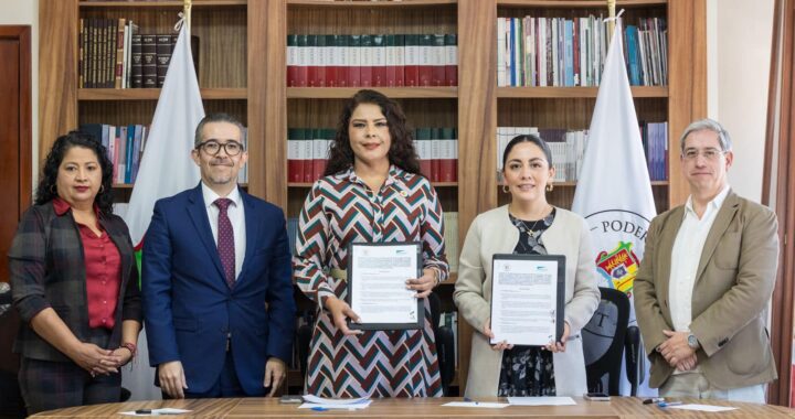 Suscriben convenio de colaboración el Poder Judicial de Nayarit y el Centro de Ética Judicial, AC-