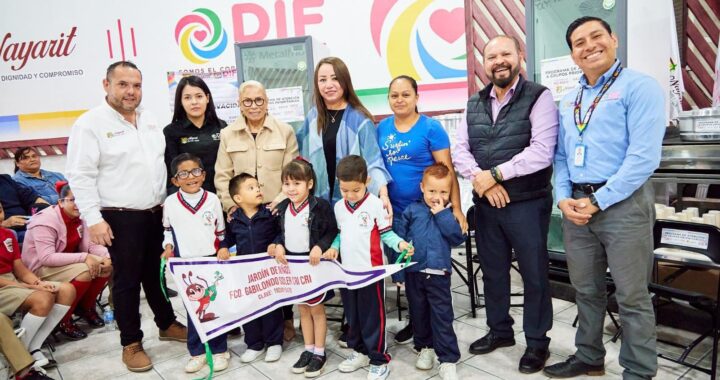 Equipa DIF Nayarit desayunadores de 40 instituciones educativas.