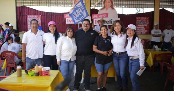 EN BAHÍA DE BANDERAS QUIEREN UN CAMBIO Y SE LOS VAMOS A DAR ; IVIDELIZA REYES.