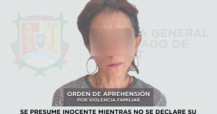 APREHENDIDA EN EL JICOTE POR VIOLENCIA FAMILIAR.