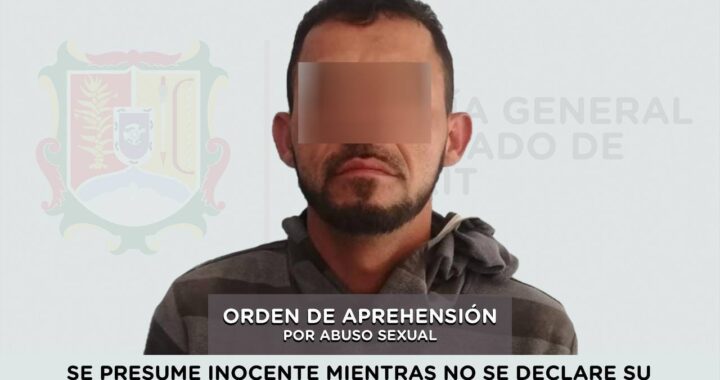 CAPTURADO EN XALISCO POR ABUSO SEXUAL EN AGRAVIO DE DOS NIÑAS.