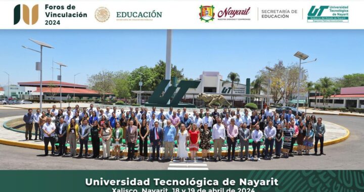 En la Universidad Tecnológica de Nayarit se llevaron a cabo los ´´Foros de Vinculación 2024 Zona Centro Occidente´´.