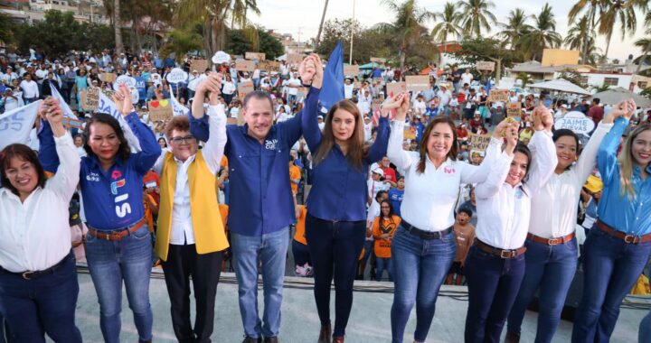 Ivideliza apoya el inicio de campaña de los candidatos en Tepic, Xalisco y Bahía de Banderas.