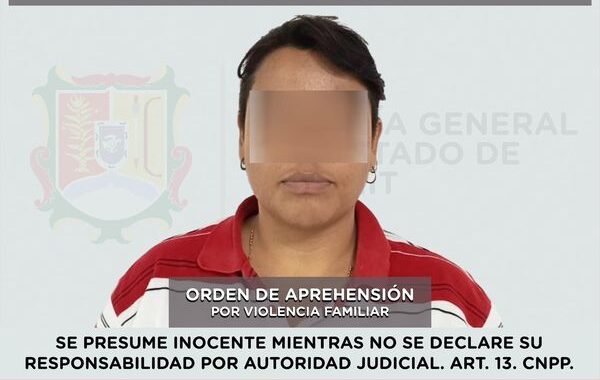 APREHENDIDA PRESUNTA RESPONSABLE DE VIOLENCIA FAMILIAR.