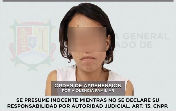 APREHENDIDA EN TEPIC POR VIOLENCIA FAMILIAR.