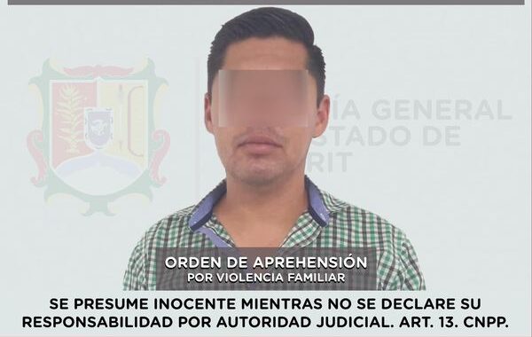 APREHENDIDO POR EJERCER VIOLENCIA FAMILIAR CONTRA UNA MUJER.