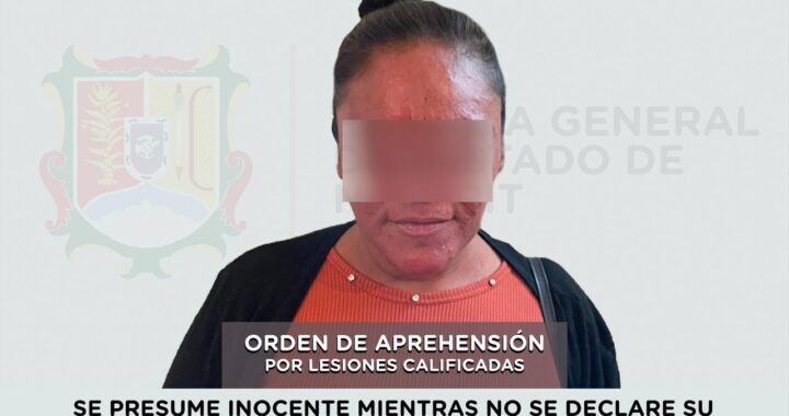 DETENIDA EN JALA POR LESIONES CALIFICADAS.