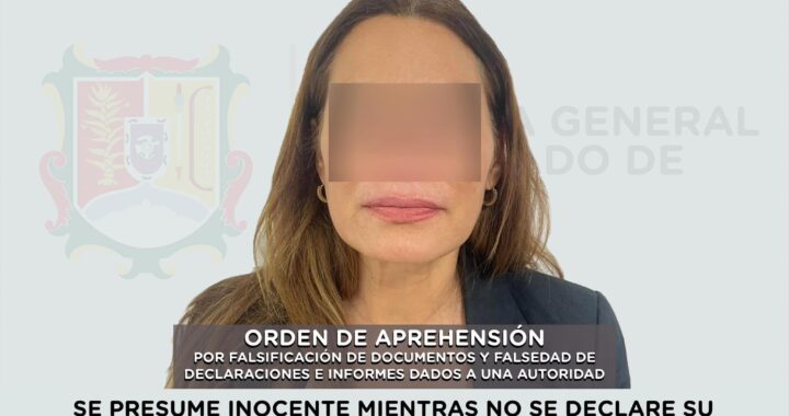 APREHENDIDA POR FALSIFICACIÓN DE DOCUMENTOS Y FALSEDAD DE DECLARACIONES.