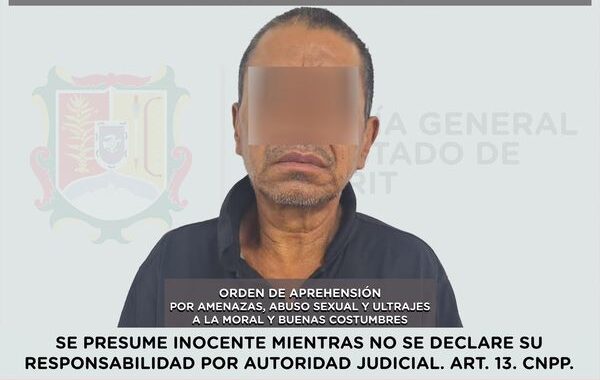 APREHENDIDO POR AMENAZAS, ABUSO SEXUAL Y ULTRAJES A LA MORAL Y BUENAS COSTUMBRES.