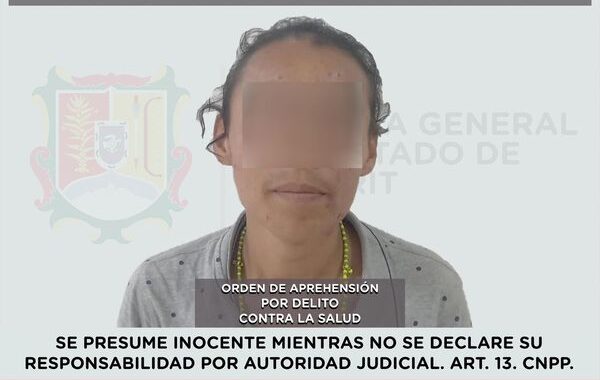 CAPTURADA PRESUNTA RESPONSABLE DE DELITO CONTRA LA SALUD.