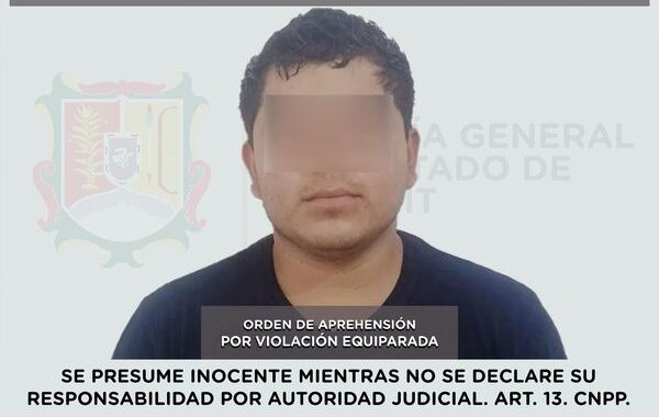 DETENIDO EN SANTIAGO IXCUINTLA POR VIOLACIÓN EQUIPARADA.