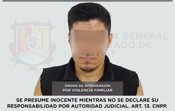 DETENIDO PRESUNTO RESPONSABLE DE VIOLENCIA FAMILIAR.