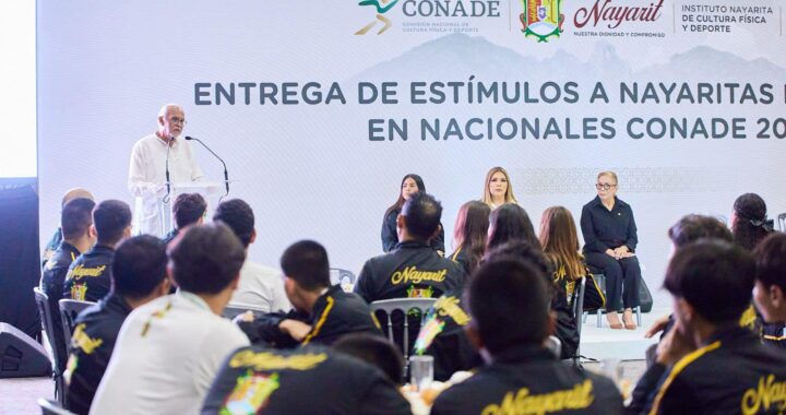 Me siento orgulloso de todas y todos ustedes, ´´vamos adelante en equipo”; Miguel Ángel Navarro Quintero.