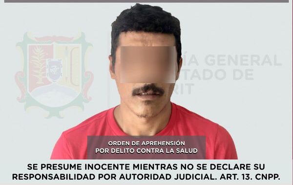 DETENIDO PRESUNTO RESPONSABLE DE POSESIÓN DE PSICOTRÓPICOS.