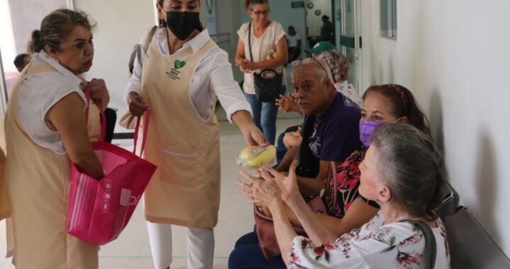 Fortalece Voluntariado IMSS Nayarit programas sociales, en beneficio de familiares y pacientes hospitalizados.