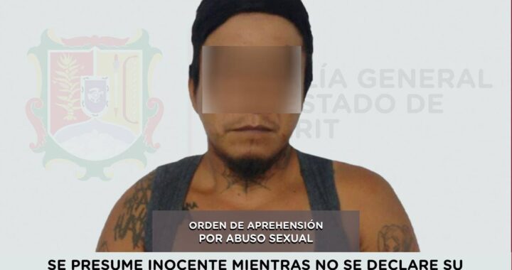 DETENIDO EN TEPIC PRESUNTO RESPONSABLE DE ABUSO SEXUAL.