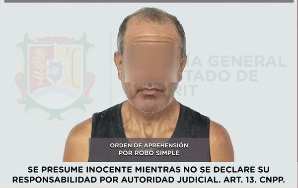 DETENIDO PRESUNTO RESPONSABLE DE ROBO SIMPLE.