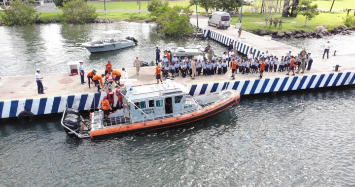 La Décima Zona Naval recibe visita de alumnos de la Escuela Primaria “Benito Juárez.