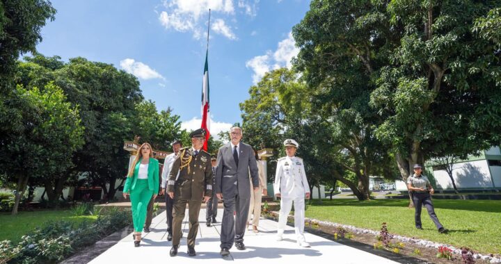 DR NAVARRO QUINTERO ENCABEZA EL ACTO CONMEMORATIVO DEL 177 ANIVERSARIO DE LOS NIÑOS HÉROES DE CHAPULTEPEC.