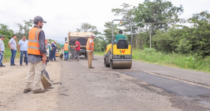 Vamos a tapar todos los baches, Bahía de Banderas merece mejores vialidades” ; Héctor Santana.