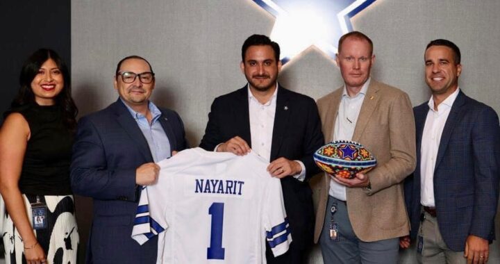 NAYARIT SE UNE A LOS DALLAS COWBOYS COMO SU “DESTINO OFICIAL DE TURISMO EN MÉXICO”.