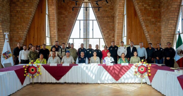 Encabeza Geraldine Ponce la Mesa para la Construcción de la Paz y Seguridad.