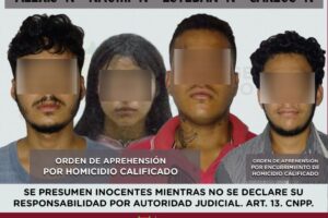 SE LES EJECUTA ORDEN DE APREHENSIÓN POR HOMICIDIO DE JOVEN DE LA COLONIA GOBERNADORES.