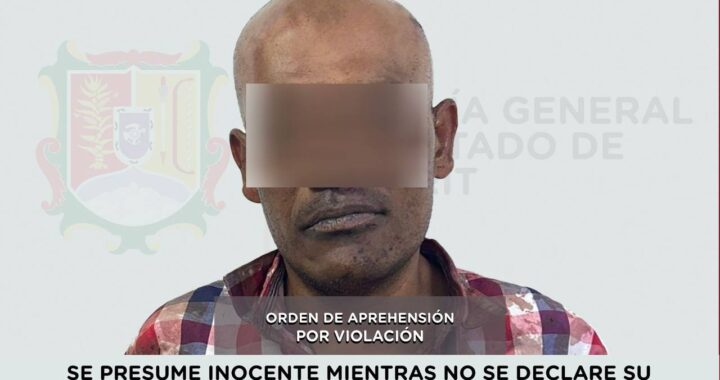 CAPTURADO POR SU PROBABLE RESPONSABILIDAD EN EL DELITO DE VIOLACIÓN.