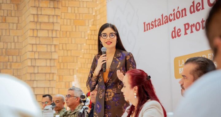 Protege Geraldine a tepicenses con instalación del Consejo Municipal de Protección Civil.