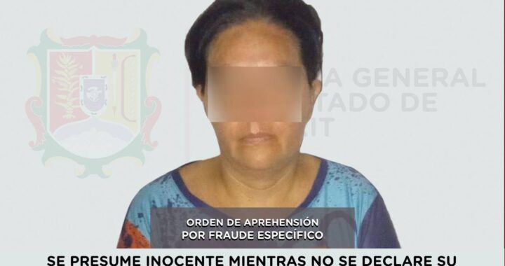 SE LE EJECUTA ORDEN DE APREHENSIÓN POR FRAUDE ESPECÍFICO.