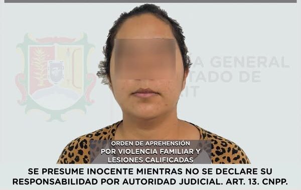 APREHENDIDA POR VIOLENCI4 FAMILIAR Y LESIONES CALIFICADAS .