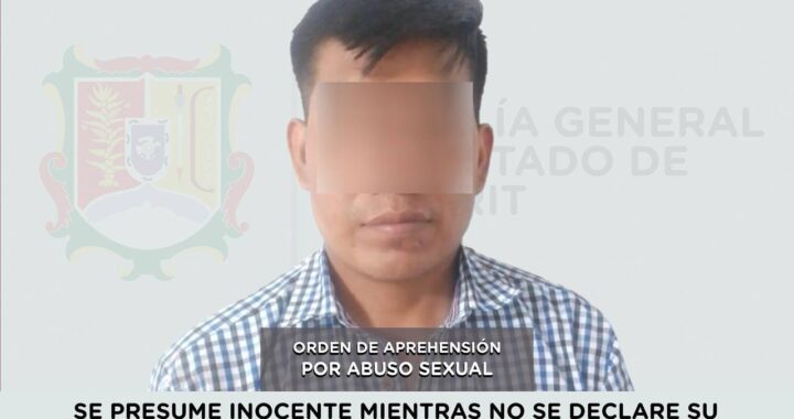 PREHENDIDO POR SU PROBABLE RESPONSABILIDAD EN EL DELITO DE ABUSO SEXUAL.