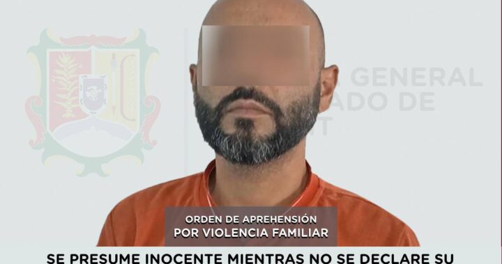 APREHENDIDO POR EJERCER VIOLENCIA FAMILIAR CONTRA UNA MUJER.