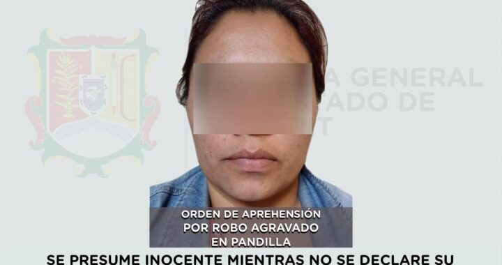 SE LE CUMPLIMENTA ORDEN DE APREHENSIÓN POR ROBO AGRAVADO EN PANDILLA.