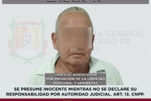 DETENIDO POR PRIVACIÓN DE LA LIBERTAD PERSONAL Y AMENAZAS.