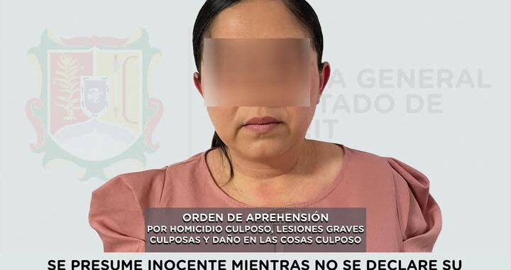 Cumplimenta Fiscalía orden de aprehensión contra presunta responsable de accidente en bulevar Gobernadores.